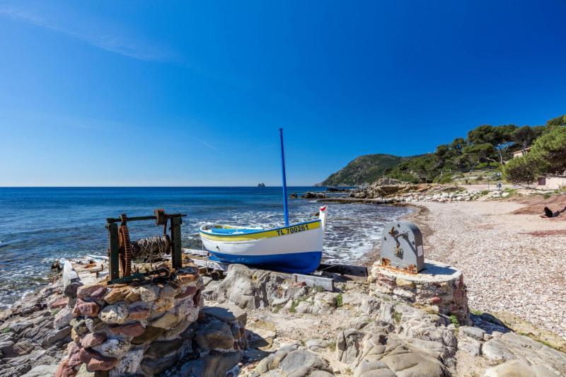 Bas De Villa Jardin Plein Sud Proche Mer Clim-Wifi Saint-Mandrier-sur-Mer Exterior foto